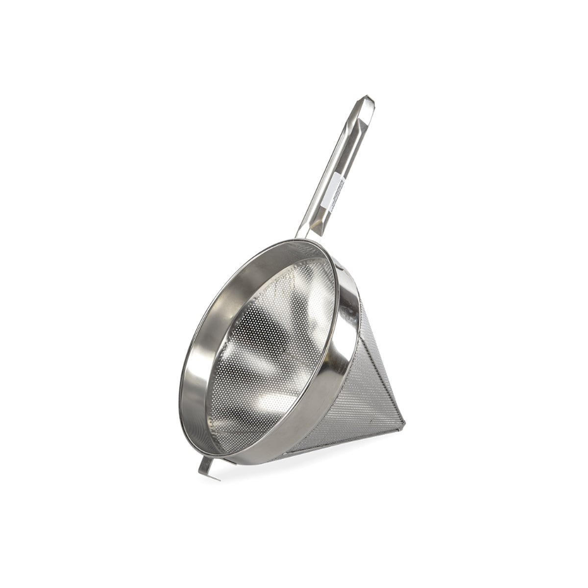 Colador Chino 25 cm con Malla Gruesa de Acero Inoxidable